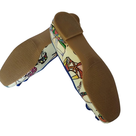 STUART WEITZMAN WOMEN'S BALLERINA CLW 62031 FLATTS SIZE 7.5M - Picture 3 of 4